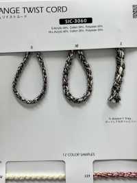 SIC-3060 メランジュ ツイストコード[リボン・テープ・コード] SHINDO(SIC) サブ画像