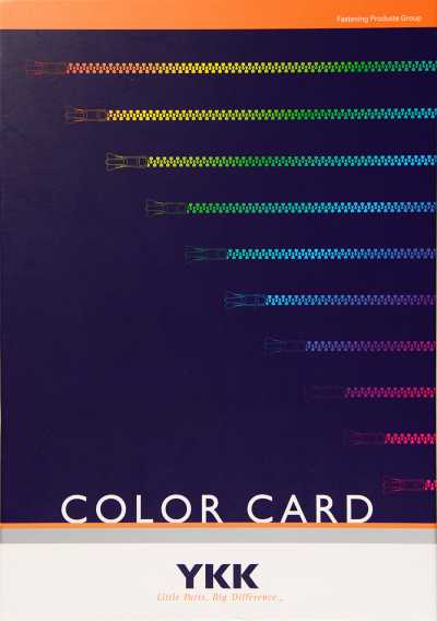 YKK Color Card(色見本帳)