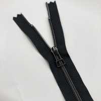 5CNVOR-EL-BLK5 METALLION® コイルファスナー 5サイズ マットブラック オープン YKK サブ画像