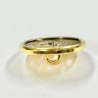 617 【アウトレット】国産 スーツ・ジャケット用メタルボタン ゴールド サブ画像