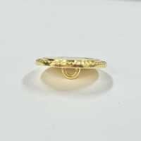 EX164 国産 スーツ・ジャケット用メタルボタン ゴールド サブ画像