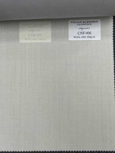 CNF006 CANONICO(カノニコ) 定番 Super110's ライトベージュ 無地