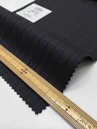 3ML1675 MIYUKI CREATIVE LANAVITA CLUB STRIPE 紺[生地] 御幸毛織(ミユキ) サブ画像
