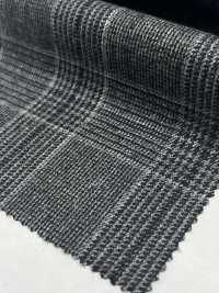 4MN1551 VARAIETES 3PLY GLEN CHECK ミディアムグレー[生地] 御幸毛織(ミユキ) サブ画像