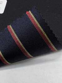 4MN1230 CREATIVE LINE TIE YOUR TIE BEMBACK ネイビー[生地] 御幸毛織(ミユキ) サブ画像