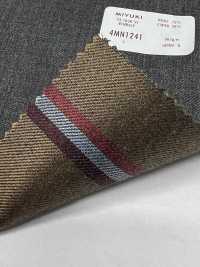 4MN1241 CREATIVE LINE TIE YOUR TIE BEMBACK ミディアムグレー[生地] 御幸毛織(ミユキ) サブ画像