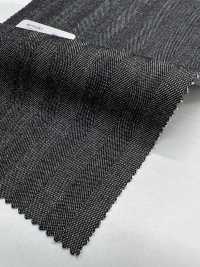 2ML2201 25SS 御幸生地 MIYUKI ヴァラエティズ VARAIETES HERRINGBONE DENIM チャコールグレー 織柄 御幸毛織(ミユキ) サブ画像