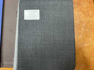 CNB3007 CANONICO(カノニコ) 定番 Super120's 灰 無地