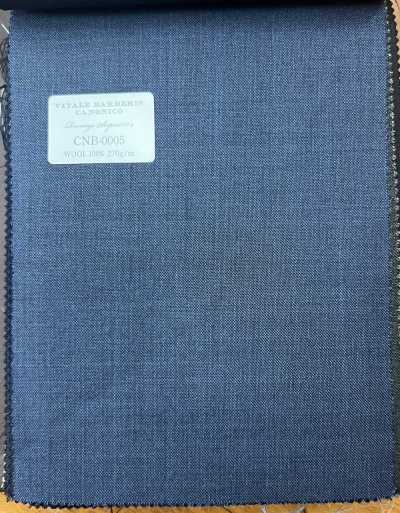 CNB0005 CANONICO(カノニコ) 定番 Super150's REVENGE 青 無地