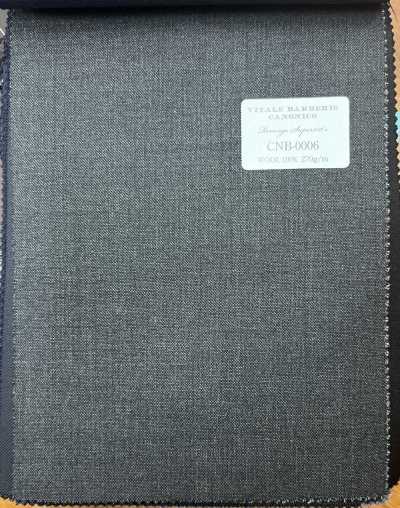 CNB0006 CANONICO(カノニコ) 定番 Super150's REVENGE グレー 無地