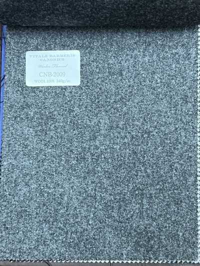 CNB2009 CANONICO(カノニコ) 定番 WOOLEN FLANNEL グレー 無地