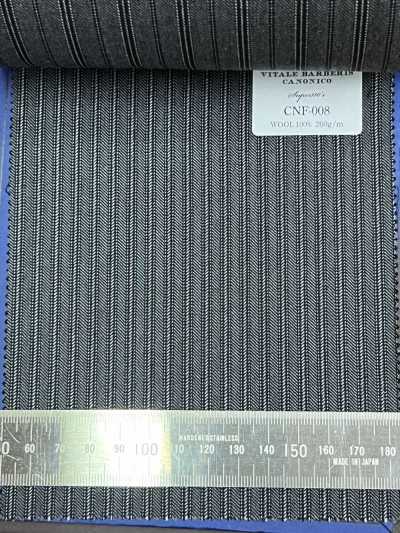 CNF008 CANONICO(カノニコ) 定番 Super110's グレー コールズボン用生地