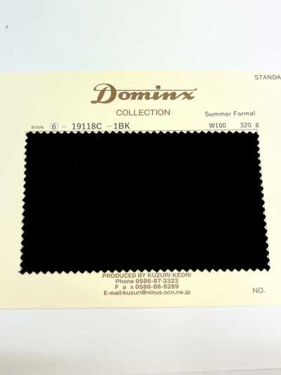 Summer Formal DOMINX(ドミンクス) スタンダードコレクション タッサー 黒