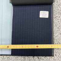 56453-39 25SS BEST SELECTION 【N-STRETCH】 エヌストレッチ 濃紺 チョークストライプ[生地] 国島株式会社 サブ画像