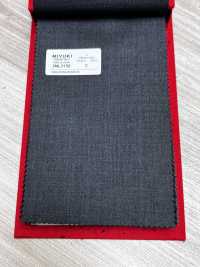 2ML3150 26AW 御幸生地 MIYUKI エッセンシャルズ ESSENTIALS STRETCH TWILL ミディアムグレー 無地 御幸毛織(ミユキ) サブ画像