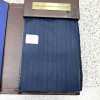 15CN1501 CANONICO(カノニコ) WOOL&SILK DOUBLE WARP 紺 ヘリンボーン