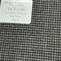 15CN1546 CANONIC カノニコ 21μ RUSTIC TROPICAL ブラウン ハウンドトゥース[生地] CANONICO(カノニコ) サブ画像