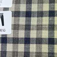 15CN1571 CANONIC カノニコ WOOL SILK&LINEN TROPICAL ギンガムチェック 茶[生地] CANONICO(カノニコ) サブ画像