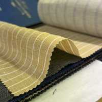 15CN1579 CANONIC カノニコ 21μ WOOL&LINEN TROPICAL 黄色 ペンシルストライプ[生地] CANONICO(カノニコ) サブ画像