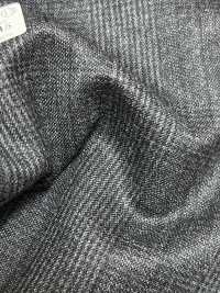 59544-45 25AW HERDREX 【Siro-milled wool】 サイロミルドウール チャコールグレー  グレンチェック[生地] 国島株式会社 サブ画像