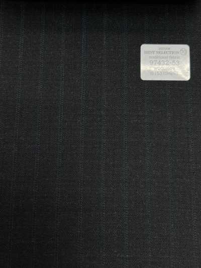 97432-53 26AW BEST SELECTION 【traditional fabric】トラディショナルファブリック チャコールグレー ストライプ