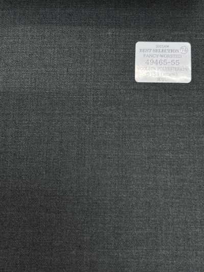 49465-55 26AW BEST SELECTION 【FANCY WORSTED】ファンシーウーステッド グレー 無地