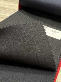 5MK0226 MIYUKI EVER WOOL（ミユキ・エバーウール） シャドーストライプ チャコールグレー[生地] 御幸毛織(ミユキ) サブ画像