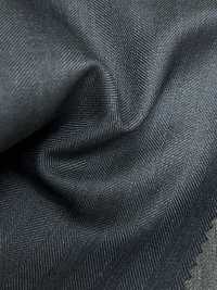 5ML0284 MIYUKI EVER WOOL（ミユキ・エバーウール） ヘリンボーン ブルー[生地] 御幸毛織(ミユキ) サブ画像