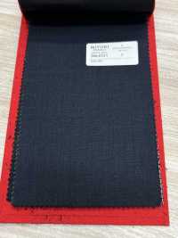 5ML0321 MIYUKI EVER WOOL（ミユキ・エバーウール） 無地 ネイビー[生地] 御幸毛織(ミユキ) サブ画像