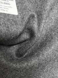 CNB8005 CANONICO(カノニコ) 定番 FLANNEL Super120's ミディアムグレー 無地[生地] CANONICO(カノニコ) サブ画像