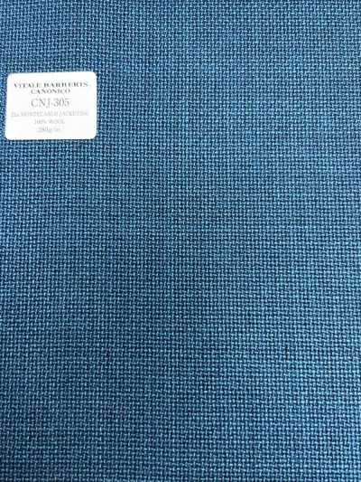 CNJ305 CANONICO(カノニコ) 定番 21μMONTECARLO JACKETING ホップサック エメラルドグリーン 無地