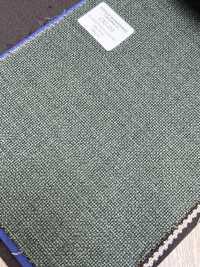 CNJ310 CANONICO(カノニコ) 定番 21μMONTECARLO JACKETING ホップサック グリーン 無地[生地] CANONICO(カノニコ) サブ画像