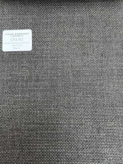 CNJ312 CANONICO(カノニコ) 定番 21μMONTECARLO JACKETING ホップサック ライトブラウン 無地