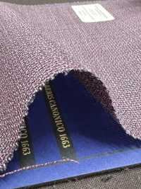 CNJ317 CANONICO(カノニコ) 定番 21μMONTECARLO JACKETING ホップサック ラベンダー 無地[生地] CANONICO(カノニコ) サブ画像