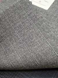 2MK4443 26SS 御幸生地 MIYUKI エッセンシャルズ ESSENTIALS ACTIVA ミディアムグレー ストライプ 御幸毛織(ミユキ) サブ画像