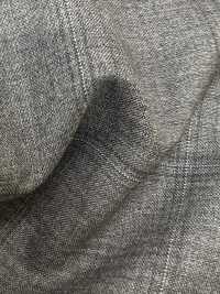 2ML4582 26SS 御幸生地 MIYUKI エッセンシャルズ TROPICS ミディアムグレー チェック 御幸毛織(ミユキ) サブ画像