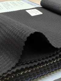 66402-16 26SS BEST SELECTION 【Summer Wool】 サマーウール 黒 無地[生地] 国島株式会社 サブ画像