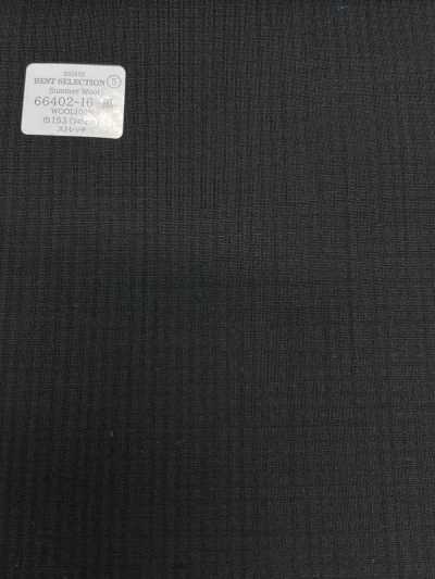 66402-16 26SS BEST SELECTION 【Summer Wool】 サマーウール 黒 無地