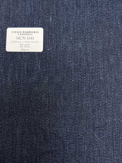 16CN1545 26SS VBC ヴィターレ・バルベリス・カノニコ LINEN & 21 μ WOOL SUITING