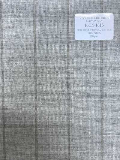 16CN1615 26SS VBC ヴィターレ・バルベリス・カノニコ PURE WOOL TROPICAL SUITINGS