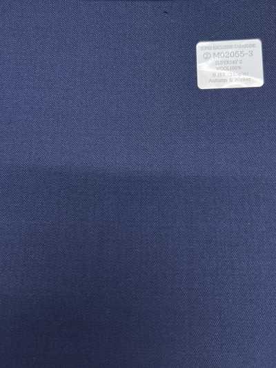 M02055-3 KUNISHIMA1850 Exclusive line 【SUPER EXCLUSIVE GABARDINE】  ブルー 無地
