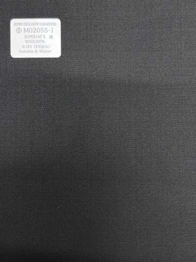 M02055-1 KUNISHIMA1850 Exclusive line 【SUPER EXCLUSIVE GABARDINE】  黒 無地