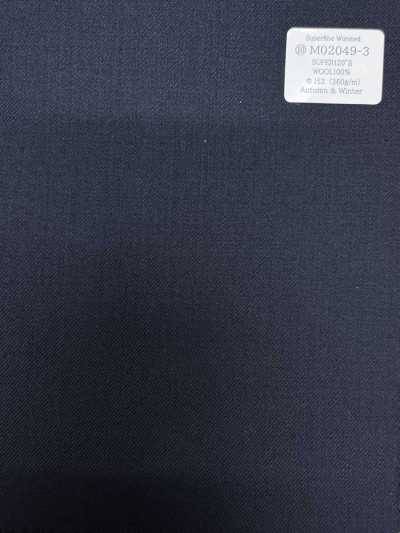 M02049-3 KUNISHIMA1850 Exclusive line 【Superfine Worsted】紺 無地