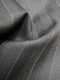 M02062-4 KUNISHIMA1850 Exclusive line 【Superfine Worsted】紺 ヘリンボーン[生地] 国島株式会社 サブ画像