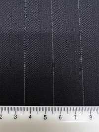 M02062-4 KUNISHIMA1850 Exclusive line 【Superfine Worsted】紺 ヘリンボーン[生地] 国島株式会社 サブ画像