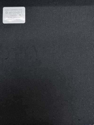 M02048-1 KUNISHIMA1850 Exclusive line 【SOMO CASHMERE 100%】 黒 無地