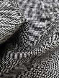 M02069-9 KUNISHIMA1850 Exclusive line 【Prince of wales check】 白黒 チェック[生地] 国島株式会社 サブ画像