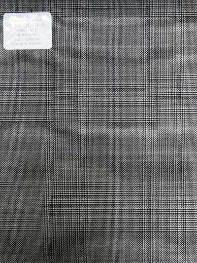 M02069-9 KUNISHIMA1850 Exclusive line 【Prince of wales check】 白黒 チェック