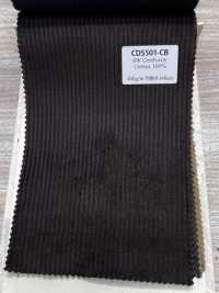 CD5501-CB 8W Corduroy C100 チャコールブラウン[生地] 細井商事株式会社 サブ画像