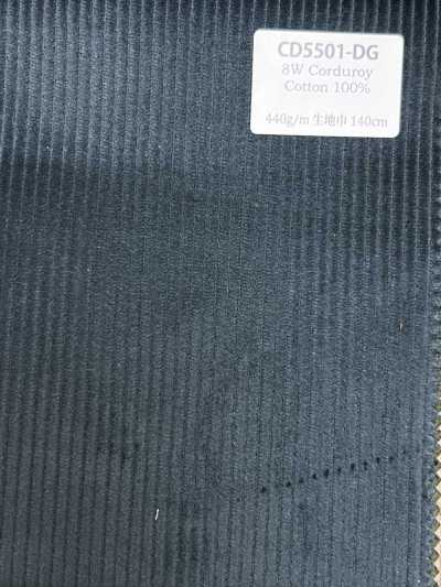 8W Corduroy C100 ダークグリーン